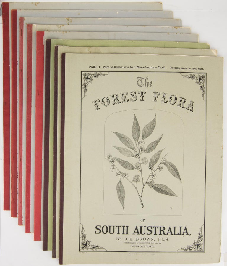 Item #112655 The Forest Flora of South Australia. John Ednie BROWN.