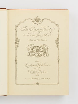 The Sleeping Beauty and other Fairy Tales from the Old French. Retold by ...