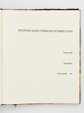 Evolutionary History of Edward Kelly in Primary Colours