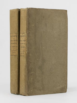 Wanderings in New South Wales, Batavia, Pedir Coast, Singapore, and China; being the Journal of a Naturalist in those Countries, during 1832, 1833, and 1834