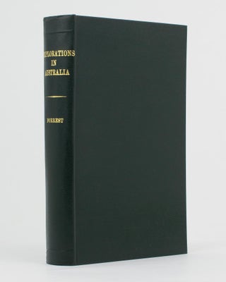 Item #112855 Explorations in Australia. I. Explorations in Search of Dr Leichardt [sic] and...
