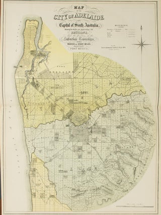 Item #112992 The New Counties, Hundreds, & District Atlas of South Australia and the Northern...