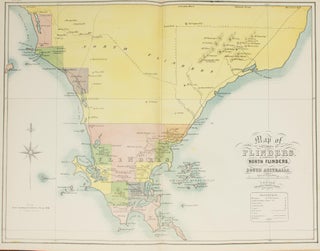 The New Counties, Hundreds, & District Atlas of South Australia and the Northern Territory, 1876, together with [a] Map of South Australia indicating Roads, Distances, relative position of Counties, &c., &c ...