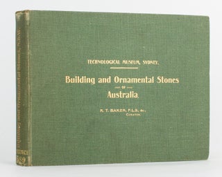 Item #113423 Building and Ornamental Stones of Australia. Richard Thomas BAKER
