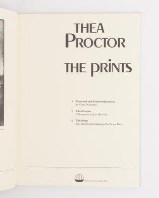 Thea Proctor. The Prints
