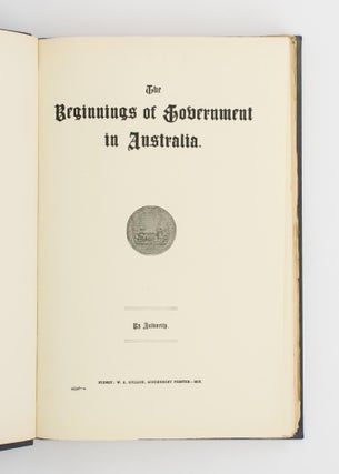 The Historical Records of Australia [33 volumes]