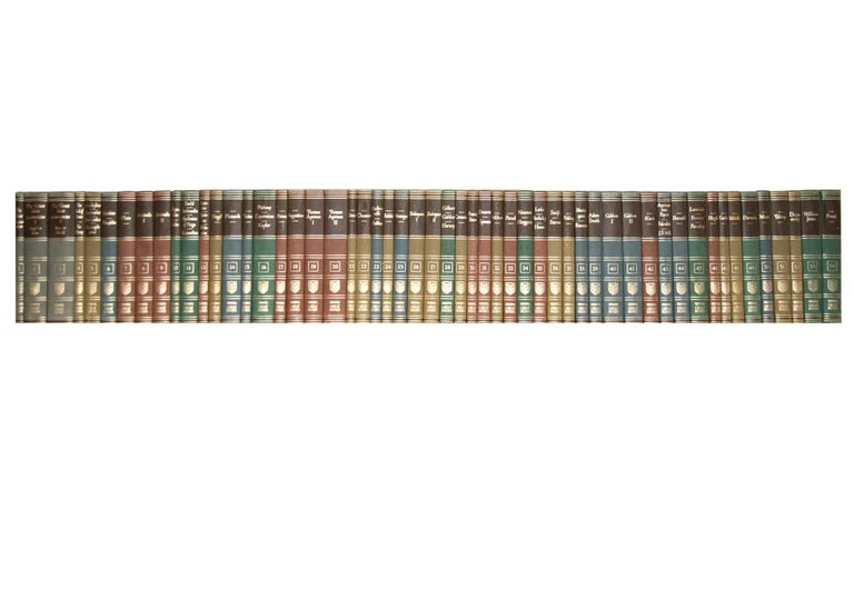 Item #113469 A complete set of 54 volumes of 'The Great Books of the Western World'. Great Books of the Western World.