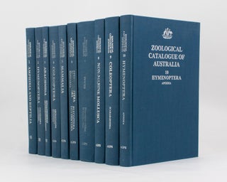 Item #113485 Zoological Catalogue of Australia [the first ten volumes of this important series]....
