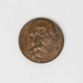 The Henry G. Smith Memorial Medal for chemistry awarded to Sir Geoffrey Badger, eminent organic chemist and later Vice-Chancellor of the University of Adelaide, in 1950. The cast bronze medal was designed by Eileen McGrath (a pupil of Raynor Hoff) and produced by Amor Pty Ltd, Sydney, around 1934