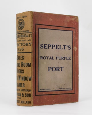 Item #113524 Sands & McDougall's South Australian Directory, 1936. Seventy-Third Year of...