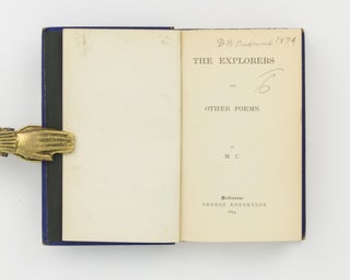 The Explorers and other Poems by M.C