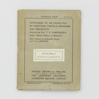 Item #113739 Catalogue of an Exhibition of Paintings, Pastels, Drawings and Woodcuts illustrating...