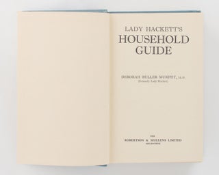 Lady Hackett's Household Guide