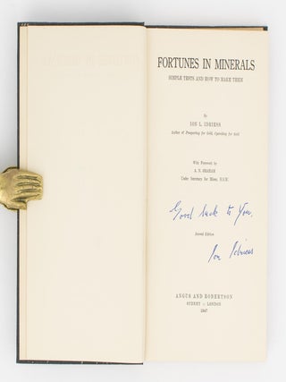 Fortunes in Minerals. Simple Tests and how to make them
