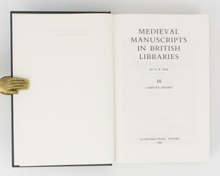 Medieval Manuscripts in British Libraries. Volume III: Lampeter-Oxford