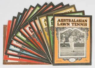 Item #114054 Australasian Lawn Tennis. Official Organ of the Australasian Lawn Tennis...