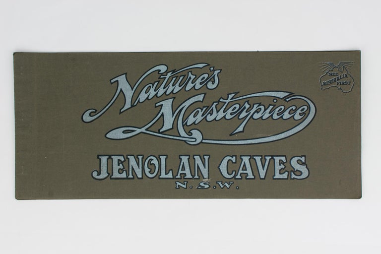 Item #114058 Nature's Masterpiece. Jenolan Caves NSW [cover title]. Jenolan Caves, Harry PHILLIPS.