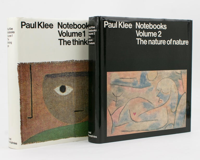 Item #114061 Notebooks. Volume 1: The Thinking Eye. Volume 2: The Nature of Nature. Paul KLEE.