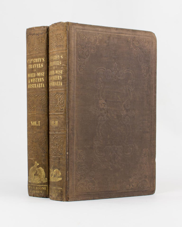 Item #114088 Journals of Two Expeditions of Discovery in North-West and Western Australia, during the years 1837, 38, and 39 ... Describing Many Newly Discovered, Important, and Fertile Districts, with Observations on the Moral and Physical Condition of the Aboriginal Inhabitants, &c. &c. George GREY.