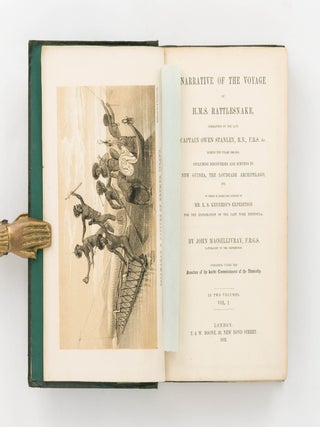 Narrative of the Voyage of HMS 'Rattlesnake', commanded by the late Captain Owen Stanley ... during the years 1846-1850. Including Discoveries and Surveys in New Guinea, the Louisiade Archipelago, etc. to which is added the Account of Mr E.B. Kennedy's Expedition for the Exploration of the Cape York Peninsula