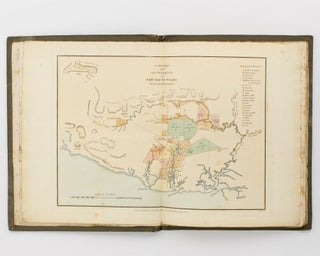 The Present Picture of New South Wales; illustrated with Four Large Coloured Views, from Drawings taken on the Spot, of Sydney, the Seat of Government, with a Plan of the Colony, taken from actual Survey by Public Authority ... with Hints for the Further Improvement of the Settlement