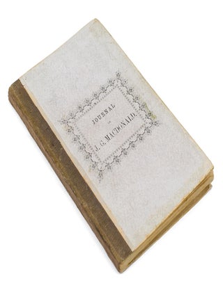Item #114114 Journal of J.G. MacDonald on an Expedition from Port Denison to the Gulf of...
