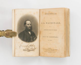 Journal of J.G. MacDonald on an Expedition from Port Denison to the Gulf of Carpentaria and back