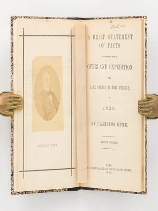 A Brief Statement of Facts in Connexion with an Overland Expedition from Lake George to Port Phillip, in 1824