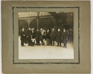 Item #114191 'Arrival of the Hon. A.H. Peake, the Premier of South Australia and Party at...