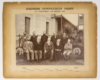 'Members Independent Party. SA Parliament, 15th Session, 1899' [a vintage photograph]