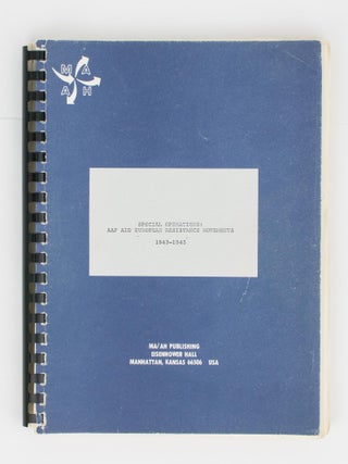 Item #114504 Special Operations: AAF AID European Resistance Movements 1943-1945