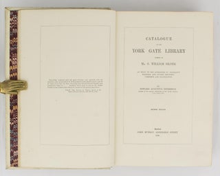 Catalogue of the York Gate Library formed by Mr S. William Silver. An Index to the Literature of Geography, Maritime and Inland Discovery, Commerce and Colonisation