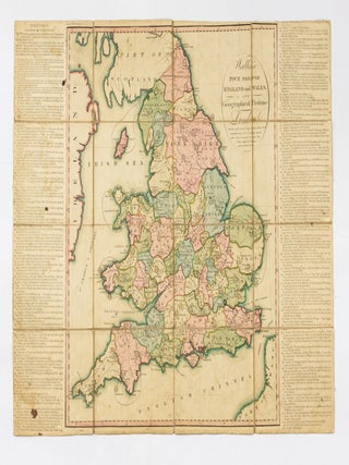 Item #114610 Wallis's Tour through England and Wales. A New Geographical Pastime. Cartographic Game