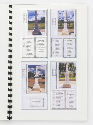 Tinana War Memorial. A Summary of all those so dedicated on this Monument
