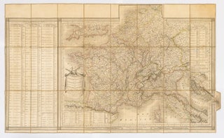 Item #114813 Carte de l'Empire Français et du Royaume d'Italie, avec une partie des Etats qui...