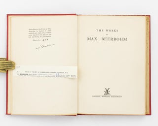 The Works of Max Beerbohm [complete in 10 volumes]
