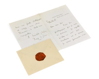 Item #114870 An autograph letter signed by Sassoon, as secretary to Field Marshal Douglas Haig...