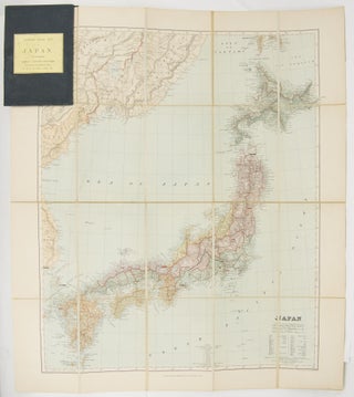 Item #114873 London Atlas Map of Japan. Map: Japan