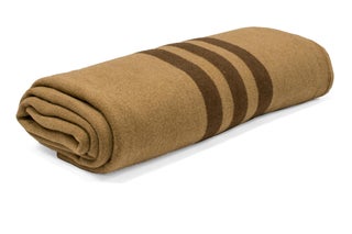 Item #114985 A Jaeger camel-hair woollen blanket as supplied to members of the AAE, 1911-1914....