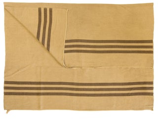 A Jaeger camel-hair woollen blanket as supplied to members of the AAE, 1911-1914