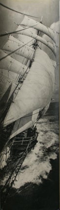 Item #114995 SY 'Discovery' under full sail, taken from the bowsprit. BANZARE, Frank HURLEY
