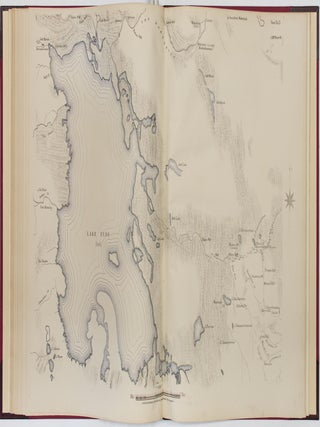 Plan of the Southern Portion of the Province of South Australia as divided into Counties and Hundreds, showing the most Important Settlements, Post Towns, Telegraph Stations, Main Roads, Railways &c. Compiled from Official Documents in the Office of the Surveyor General