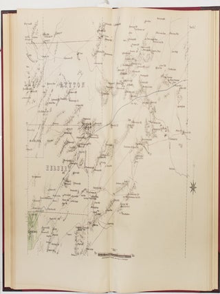 Plan of the Southern Portion of the Province of South Australia as divided into Counties and Hundreds, showing the most Important Settlements, Post Towns, Telegraph Stations, Main Roads, Railways &c. Compiled from Official Documents in the Office of the Surveyor General