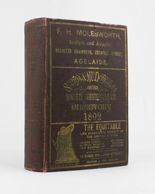Item #115130 Sands & McDougall's (Limited) South Australian Directory for 1892, with which is...