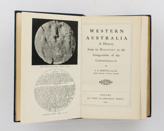 Item #115384 Western Australia. A History from its Discovery to the Inauguration of the...