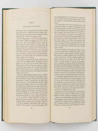 Under the Southern Cross. History of the Evangelical Lutheran Church of Australia