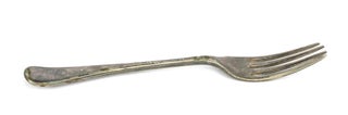 Item #115457 A table fork with 'AAE' and the penguin logo engraved on the handle. Australasian...