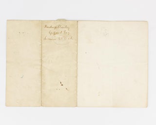 A manuscript licence to plead (written in a secretarial hand), signed at the head by Queen Victoria (as 'Victoria R'), granted to Hardinge Stanley Giffard QC