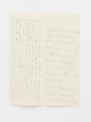 An autograph letter signed 'Marcel' to Maria Madrazo, sister of composer Reynaldo Hahn, Proust's intimate friend and sometime lover