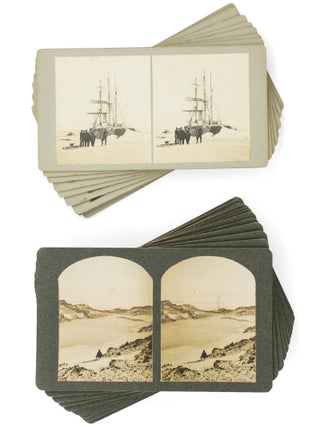 Item #115676 A collection of 29 original stereophotographs from Shackleton's British Antarctic...